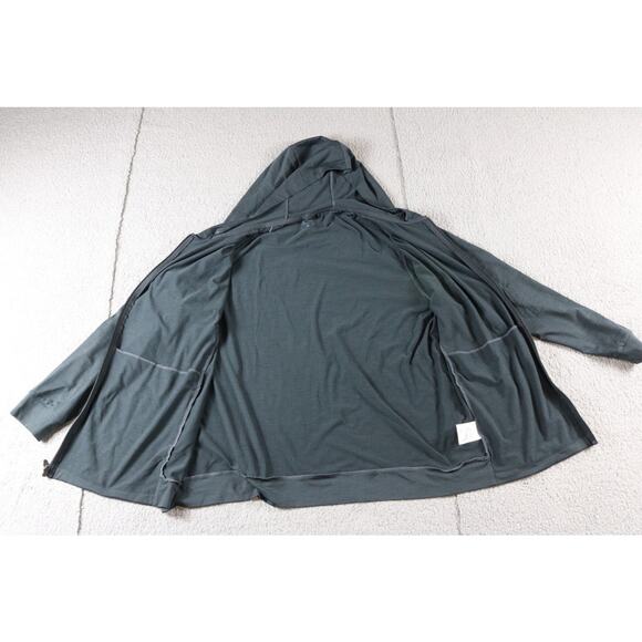 Nike Hoodie Mens XL Black Yoga Dri Fit Full Zip Sweatshirt - Picture 3 of 6